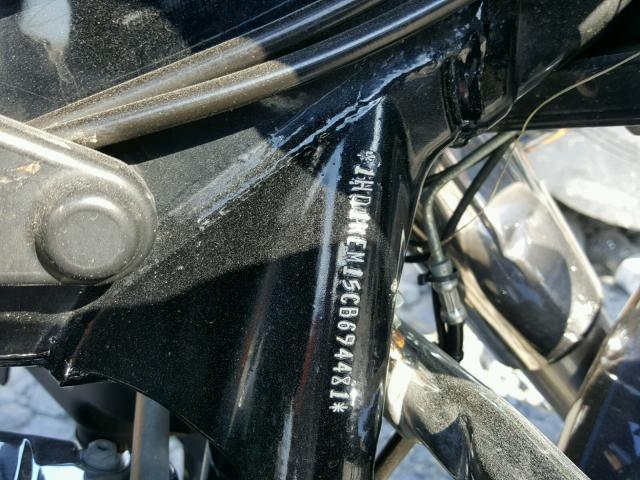 1HD1KEM15CB694481 - 2012 HARLEY-DAVIDSON FLHTK ELEC 蓝色 照片 10