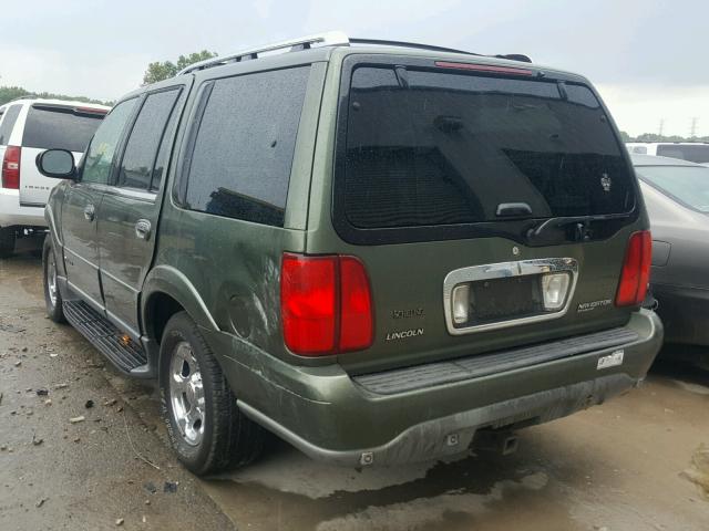 5LMEU27RX1LJ30693 - 2001 LINCOLN NAVIGATOR Grün Foto 3