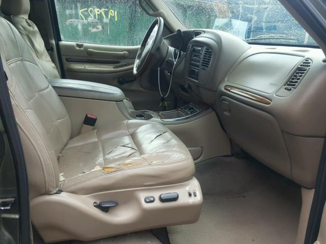 5LMEU27RX1LJ30693 - 2001 LINCOLN NAVIGATOR Grün Foto 5