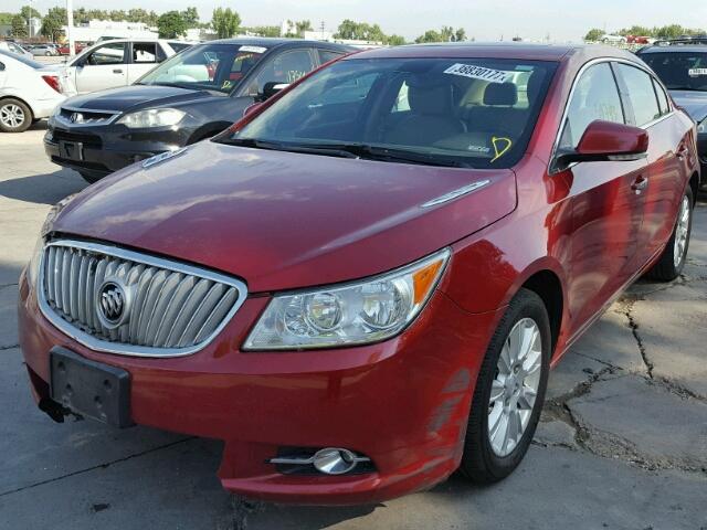 1G4GD5ER3CF374462 - 2012 BUICK LACROSSE P RED photo 2