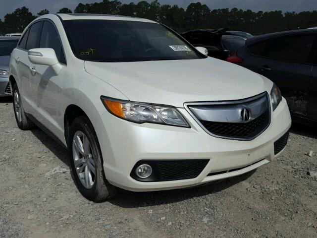 5J8TB3H5XFL009936 - 2015 ACURA RDX TECHNO WHITE photo 1