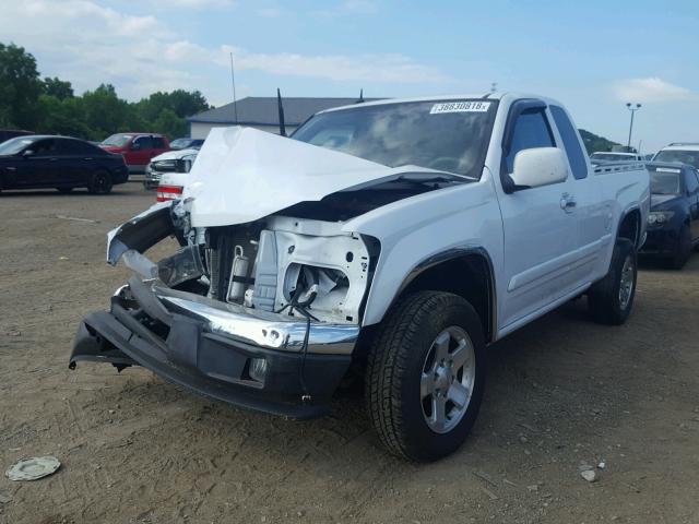 1GTE5MF99C8102164 - 2012 GMC CANYON SLE WHITE photo 2