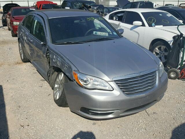 1C3CCBAB8DN622536 - 2013 CHRYSLER 200 LX GRAY photo 1