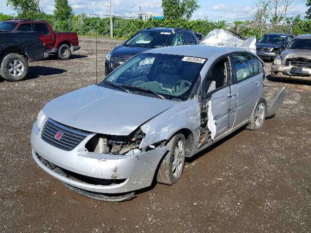 1G8AJ55F67Z123829 - 2007 SATURN ION LEVEL SILVER photo 2