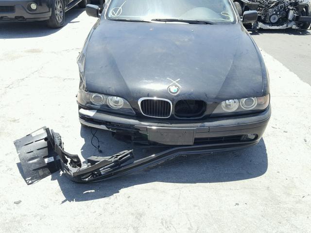 WBADT43482GY44373 - 2002 BMW 525 I AUTO BLACK photo 7