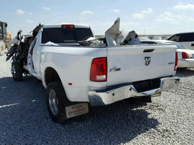 3C63RRHLXGG322485 - 2016 RAM 3500 SLT WHITE photo 3