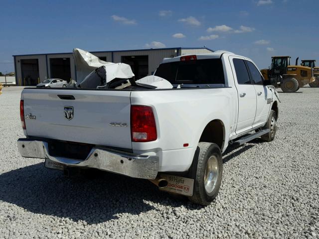 3C63RRHLXGG322485 - 2016 RAM 3500 SLT WHITE photo 4