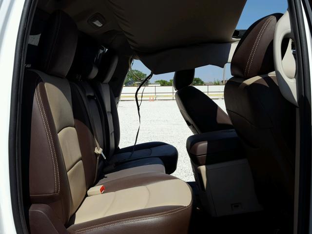 3C63RRHLXGG322485 - 2016 RAM 3500 SLT WHITE photo 6