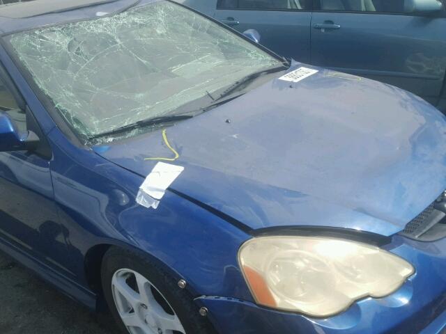 JH4DC53013C008563 - 2003 ACURA RSX TYPE-S BLUE photo 9