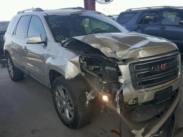 1GKKRRKD5EJ355190 - 2014 GMC ACADIA SLT ვერცხლისფერი ფოტო 1