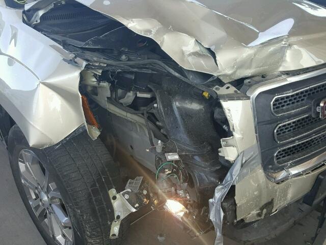 1GKKRRKD5EJ355190 - 2014 GMC ACADIA SLT ვერცხლისფერი ფოტო 9