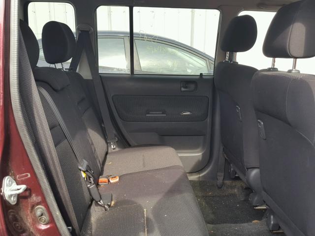 JTLKT324554026308 - 2005 TOYOTA SCION XB Tünd qırmızı foto 6