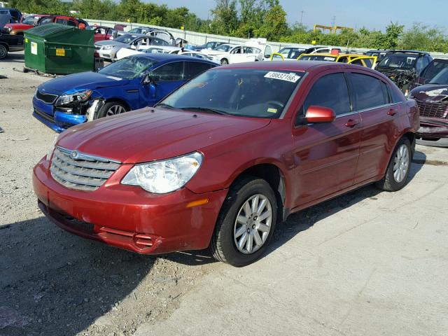 1C3LC46KX7N517103 - 2007 CHRYSLER SEBRING RED photo 2