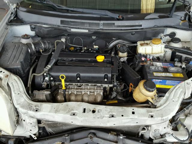 KL1TD56E89B346890 - 2009 CHEVROLET AVEO LS GRAY photo 7