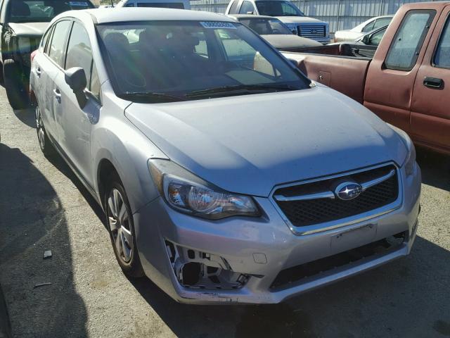 JF1GPAA69FG304307 - 2015 SUBARU IMPREZA BA SILVER photo 1