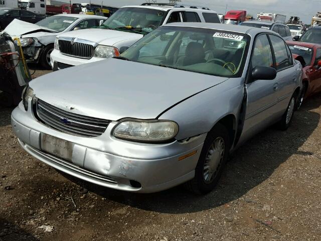 1G1ND52J22M606594 - 2002 CHEVROLET MALIBU SILVER photo 2