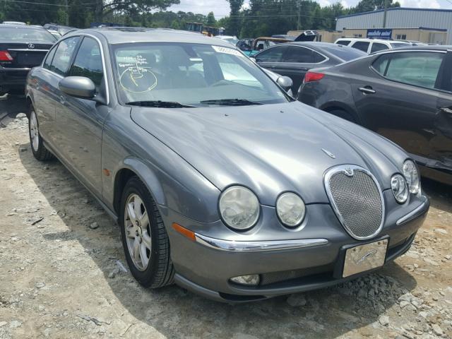 SAJEA01T53FM77652 - 2003 JAGUAR S-TYPE GRAY photo 1