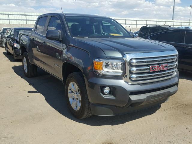 1GTG6BE34F1250355 - 2015 GMC CANYON SLE CHARCOAL photo 1