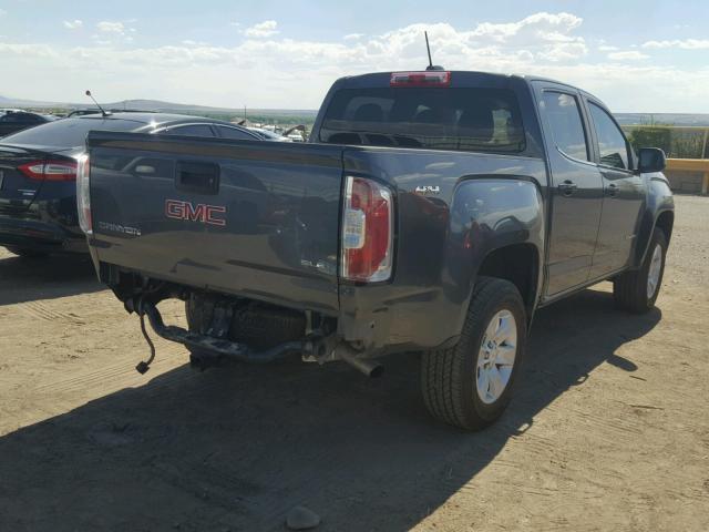 1GTG6BE34F1250355 - 2015 GMC CANYON SLE CHARCOAL photo 4