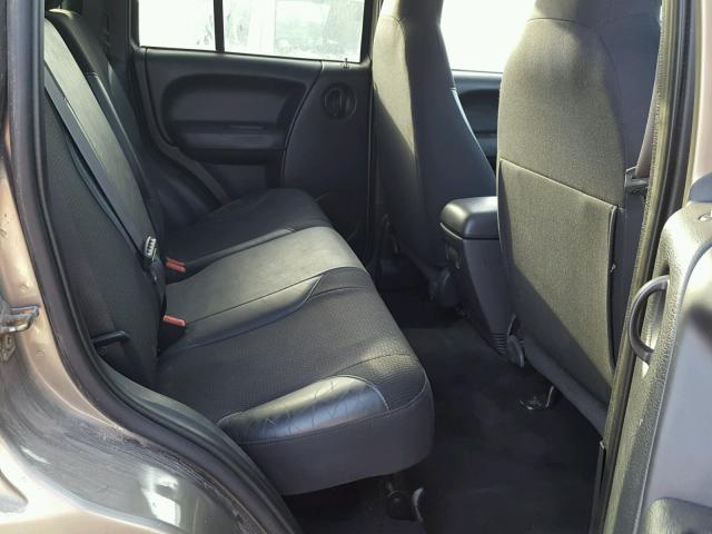 1J4GL38K43W652838 - 2003 JEEP LIBERTY RE BROWN photo 6