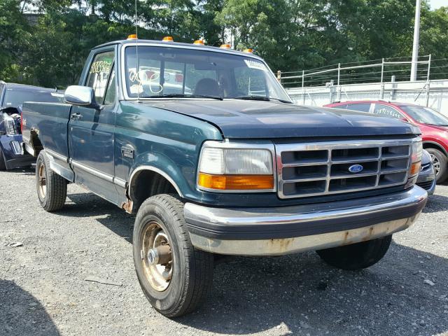 2FTHF26H5SCA69773 - 1995 FORD F250 GREEN photo 1