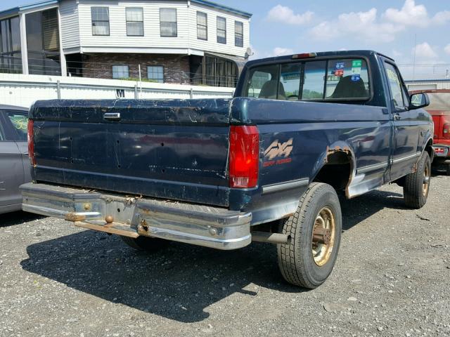 2FTHF26H5SCA69773 - 1995 FORD F250 GREEN photo 4