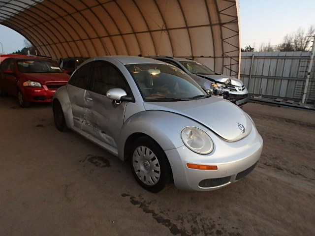 3VWEW31C77M522174 - 2007 VOLKSWAGEN NEW BEETLE SILVER photo 1