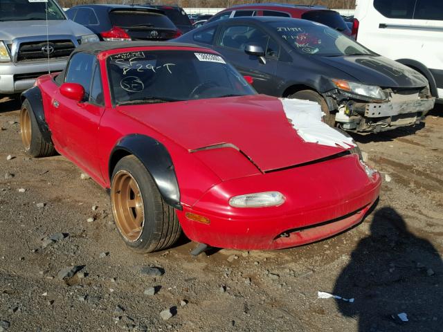 JM1NA3511L0122246 - 1990 MAZDA MX-5 MIATA RED photo 1