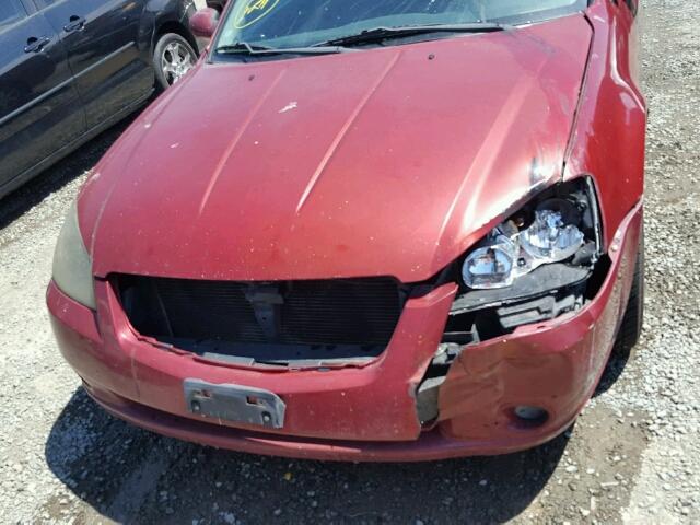 1N4AL11DX5N905820 - 2005 NISSAN ALTIMA S RED photo 9