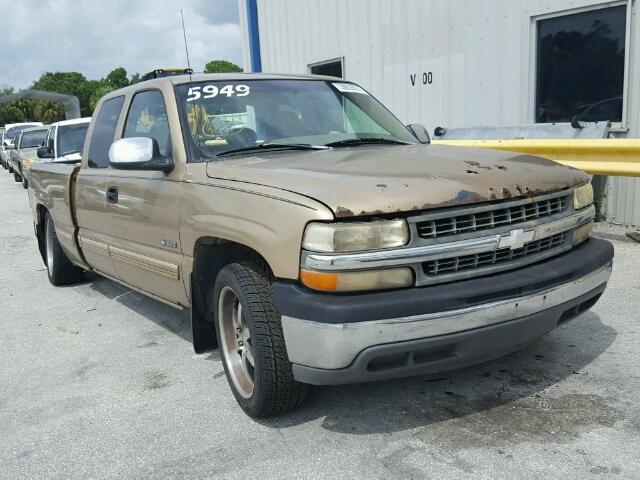 2GCEC19T5Y1211243 - 2000 CHEVROLET SILVERADO GOLD photo 1