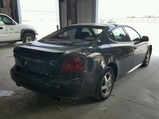2G2WP522741362326 - 2004 PONTIAC GRAND PRIX BLACK photo 4