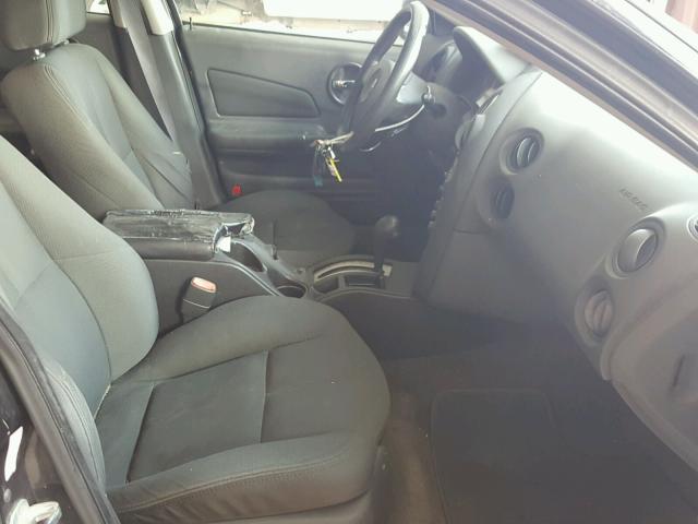 2G2WP522741362326 - 2004 PONTIAC GRAND PRIX BLACK photo 5