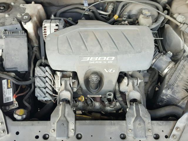 2G2WP522741362326 - 2004 PONTIAC GRAND PRIX BLACK photo 7