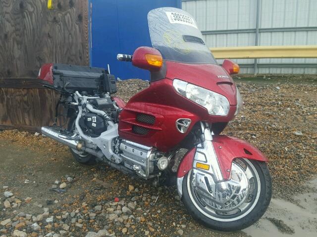 1HFSC47H48A714261 - 2008 HONDA GL1800 RED photo 1