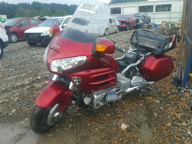 1HFSC47H48A714261 - 2008 HONDA GL1800 RED photo 2