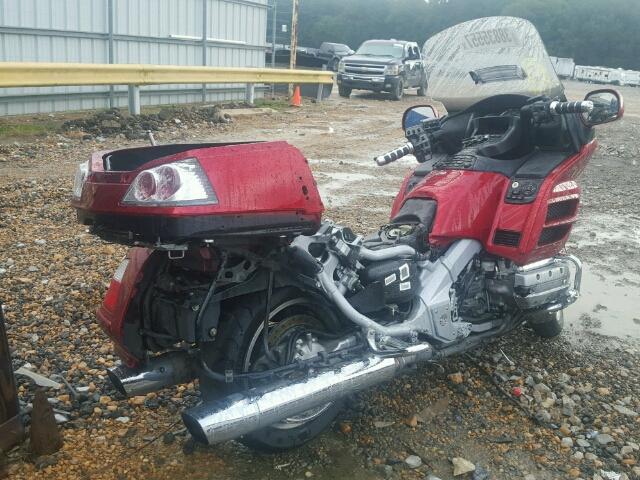 1HFSC47H48A714261 - 2008 HONDA GL1800 RED photo 4