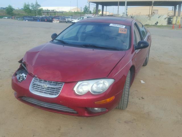 2C3AE66G71H674239 - 2001 CHRYSLER 300M RED photo 2