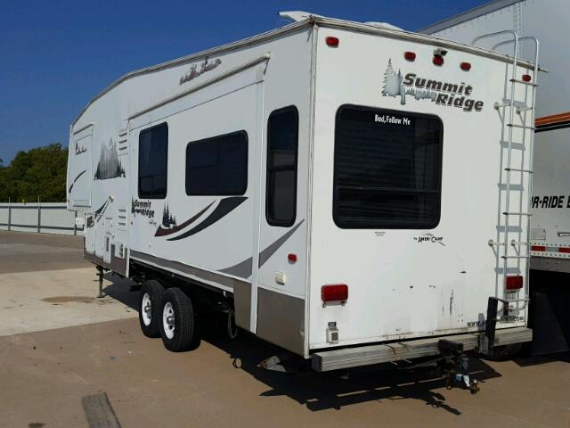 5M6FE34258S005593 - 2008 SUMM TRAILER WHITE photo 3