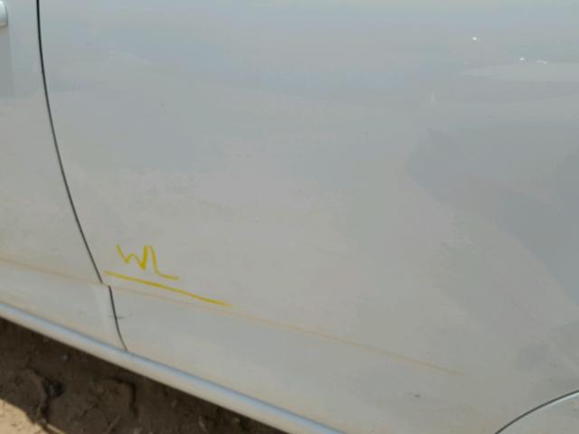 1G1JA5SH4E4179217 - 2014 CHEVROLET SONIC LS WHITE photo 9