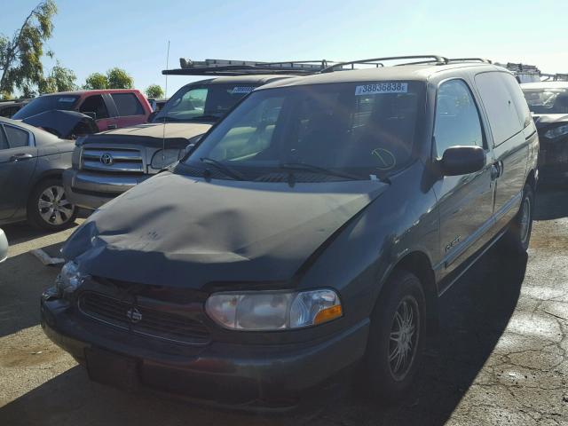 4N2XN11T3XD814481 - 1999 NISSAN QUEST SE GRAY photo 2