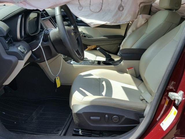 1G11C5SL3EF238583 - 2014 CHEVROLET MALIBU 1LT MAROON photo 5