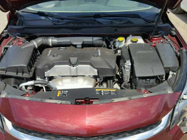 1G11C5SL3EF238583 - 2014 CHEVROLET MALIBU 1LT MAROON photo 7