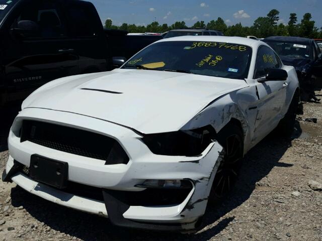 1FA6P8JZ5H5523231 - 2017 FORD MUSTANG SH WHITE photo 2