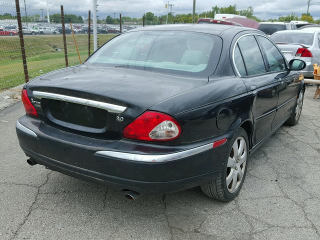 SAJEA51C94WD71724 - 2004 JAGUAR X-TYPE 3.0 BLACK photo 4