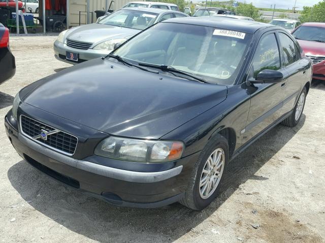 YV1RS61T842326646 - 2004 VOLVO S60 BLACK photo 2