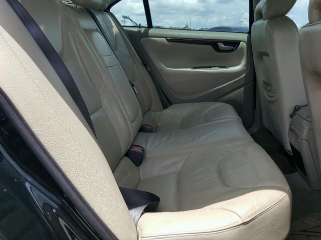 YV1RS61T842326646 - 2004 VOLVO S60 أسود صورة 6