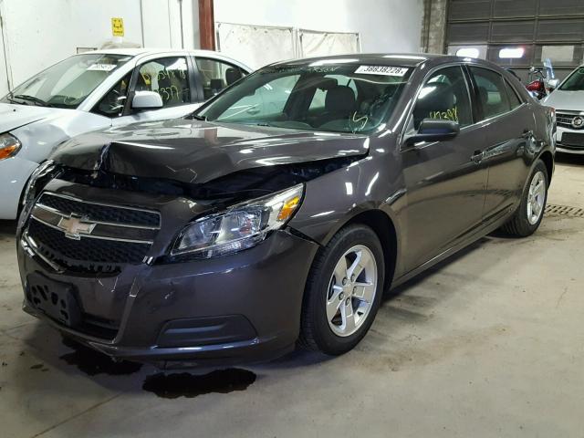1G11B5SA4DF304851 - 2013 CHEVROLET MALIBU LS GRAY photo 2