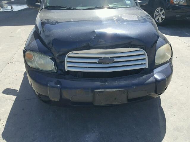 3GNDA13D87S619393 - 2007 CHEVROLET HHR LS ლურჯი ფოტო 9