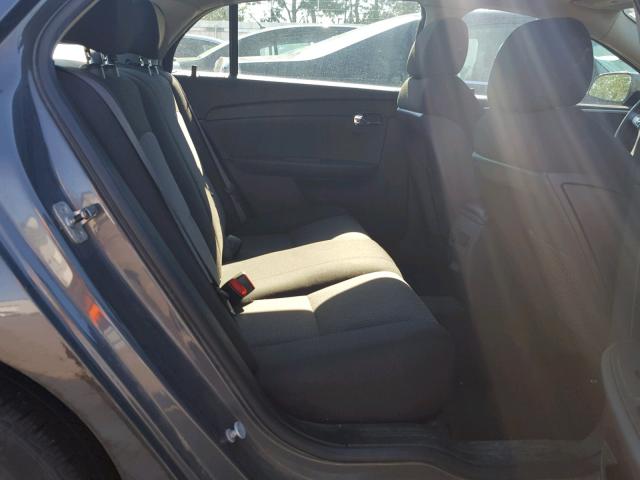 1G1ZH57B49F252454 - 2009 CHEVROLET MALIBU 1LT ნაცრისფერი ფოტო 6