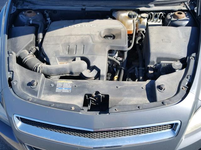 1G1ZH57B49F252454 - 2009 CHEVROLET MALIBU 1LT ნაცრისფერი ფოტო 7